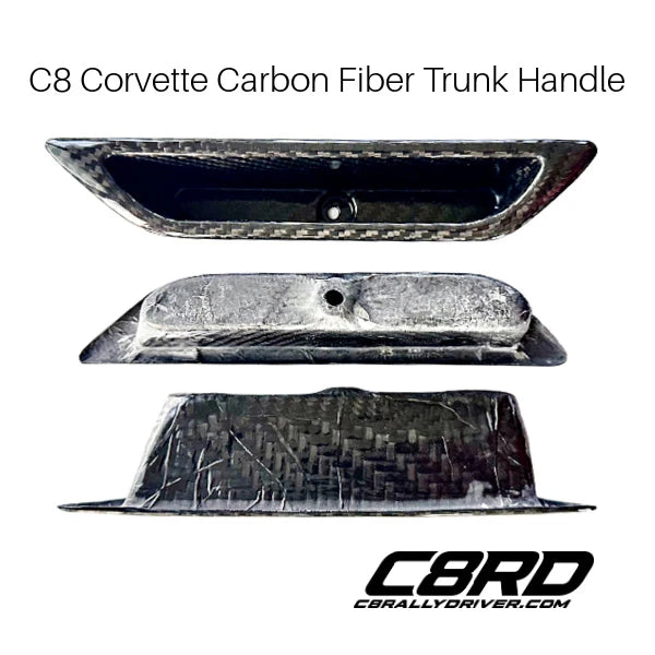 C8 Corvette Carbon Fiber Trunk Handle