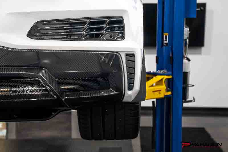 Paragon Performance C8 Corvette Z06 / E-Ray / ZR1 Extended Rear Splash