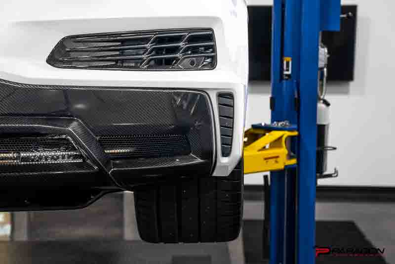 Paragon Performance C8 Corvette Z06 / E-Ray / ZR1 Extended Rear Splash