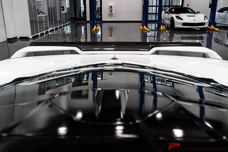 Paragon Performance V1 Gurney Flap for C8 Corvette Z51 Wing