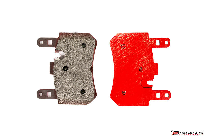 Carbotech 1521 C8 Corvette Z06 Rear Brake Pads - Iron Rotors