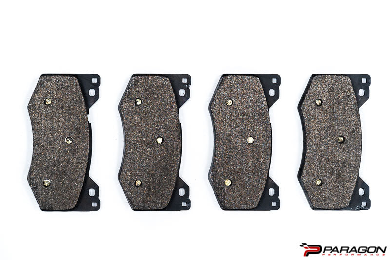 Carbotech AX6 C8 Eray & Z06 Corvette Rear Brake Pads - Carbon Ceramic Rotors