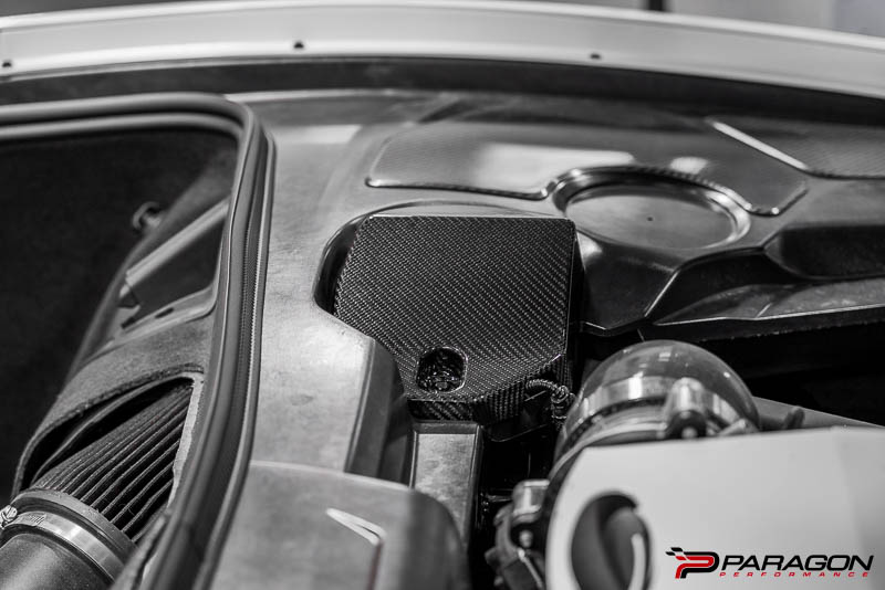 CCS C8 Corvette Carbon Fiber Rear Strut Tower Covers