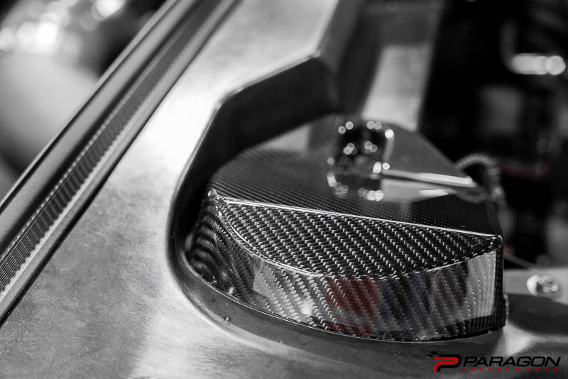 CCS C8 Corvette Carbon Fiber Rear Strut Tower Covers