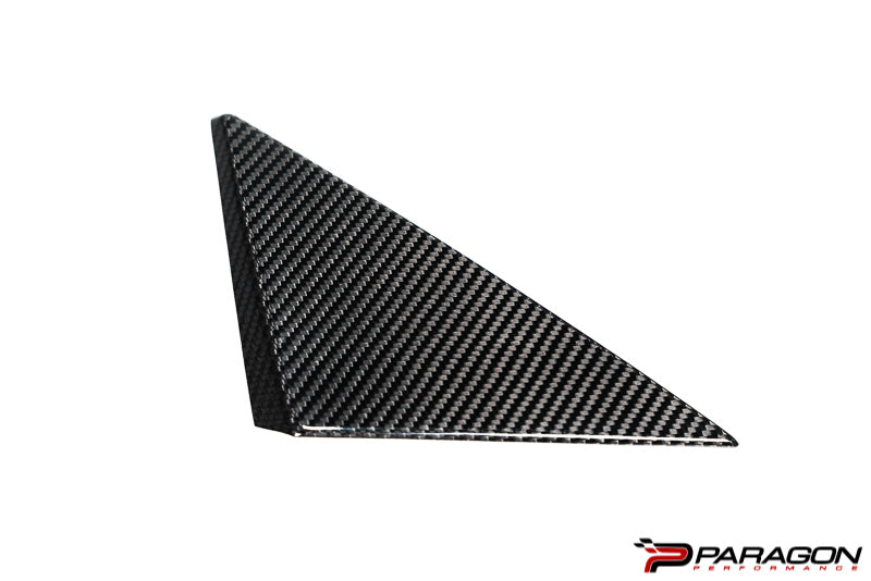 CCS C8 Corvette Carbon Fiber A Pillar Trim Overlay