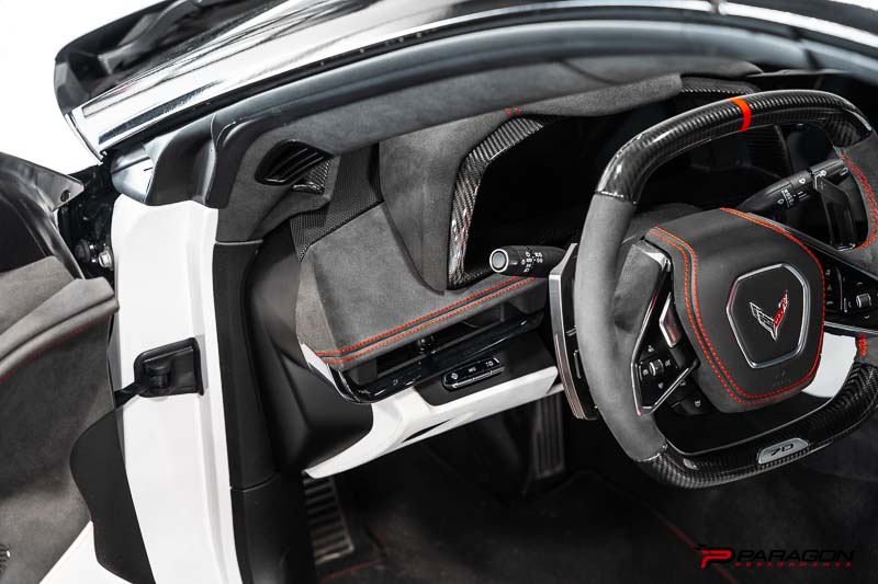 CCS C8 Corvette Driver Side Dashboard Carbon Fiber Overlay