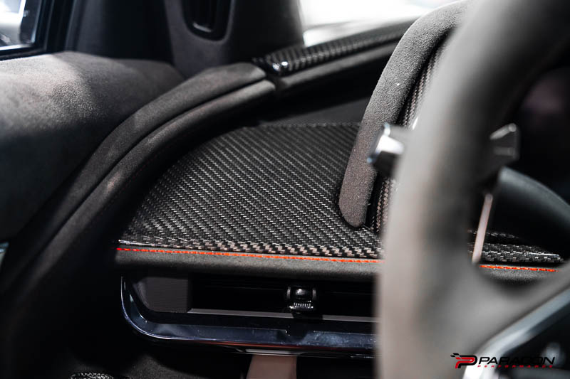 CCS C8 Corvette Driver Side Dashboard Carbon Fiber Overlay