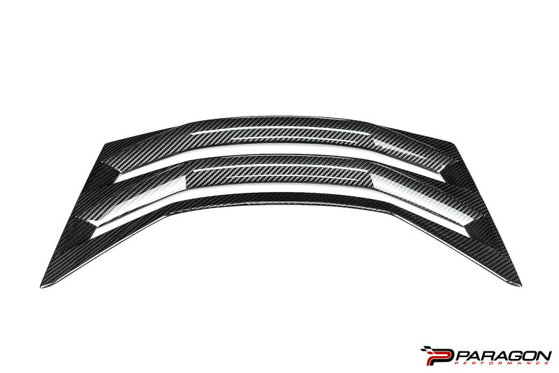 CCS C8 Corvette Convertible Carbon Fiber Hatch Vent Overlay 