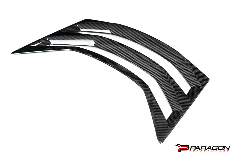 CCS C8 Corvette Convertible Carbon Fiber Hatch Vent Overlay 