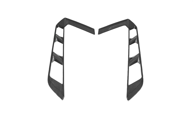 CCS C8 Corvette Carbon Fiber Rear Hatch Vent Overlays