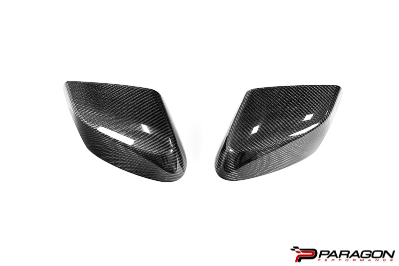 CCS C8 Corvette Carbon Fiber Mirror Overlays 