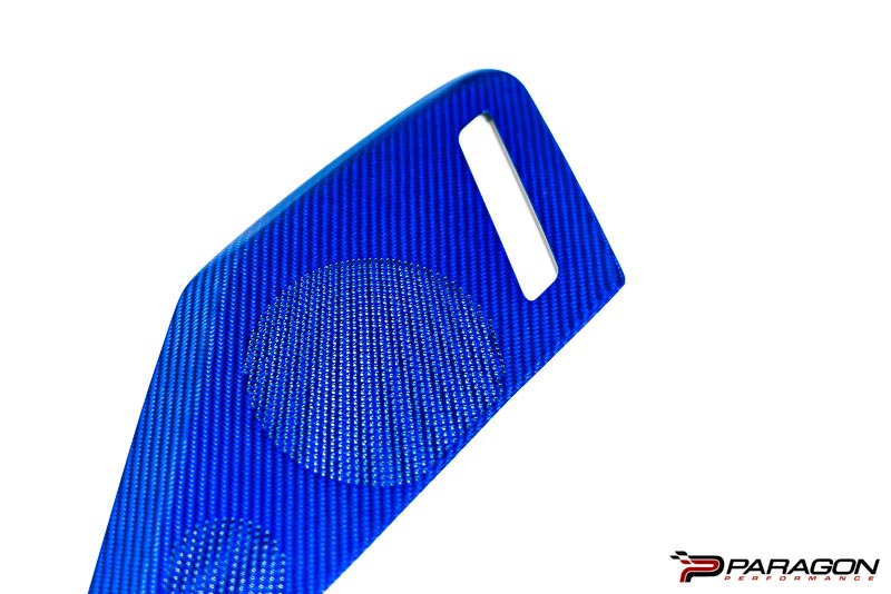 CCS C8 Corvette Carbon Fiber Speaker Covers - Blue