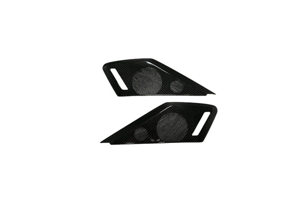 CCS C8 Corvette Carbon Fiber Speaker Covers - Paragon Performance