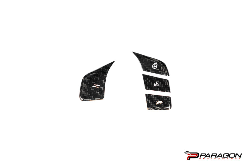 CCS C8 Corvette Steering Wheel Button Covers - Heated