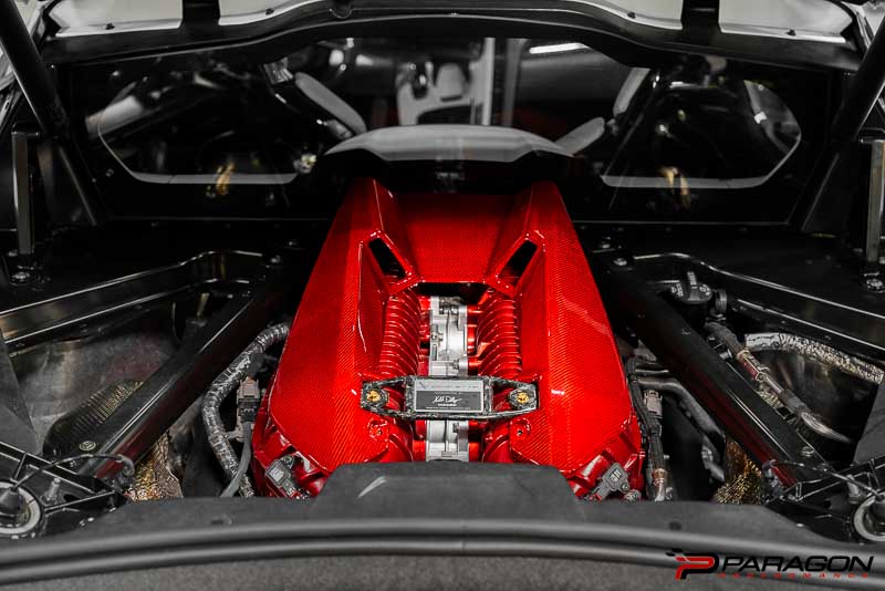 Red LT6 Engine Cover