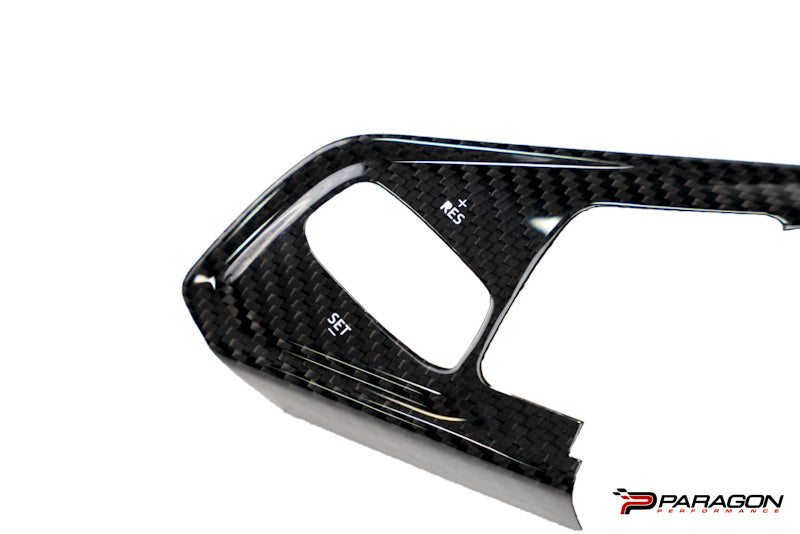 CCS C8 Corvette Steering Wheel Black Side Covers - Heated 24+