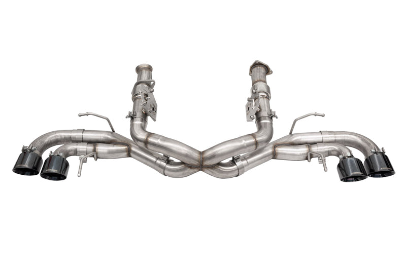 Corsa C8 Corvette Extreme Sound 3.0" Track Cat Back Quad 4.5" Tips 