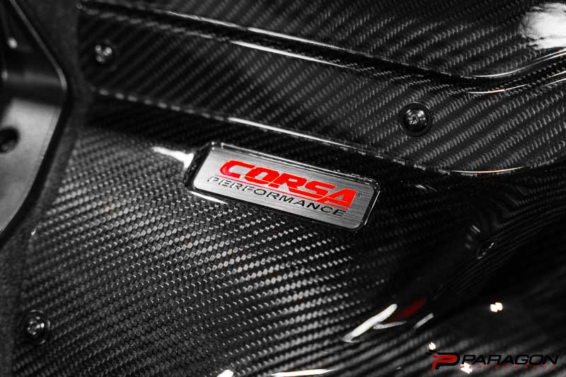 Corsa C8 Corvette Carbon Fiber Clear Trunk Panel