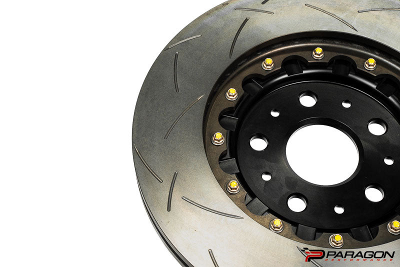DBA 5000 Series C8 Corvette Z51 Rear Slotted Rotor