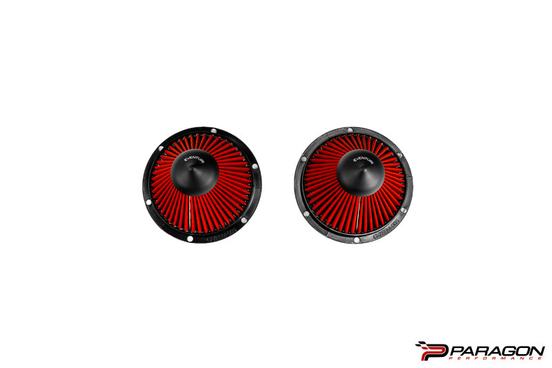 Eventuri C8 Corvette Intake Air Filter Replacements - Z06 Intake
