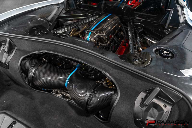 Eventuri C8 Corvette Intake Vinyl Stripe - Blue, White or Yellow