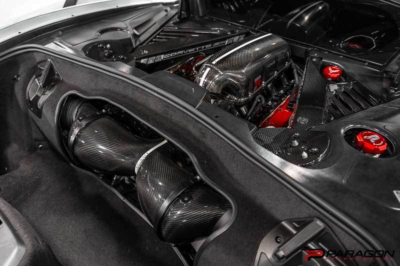 Eventuri C8 Corvette Intake Vinyl Stripe - Blue, White or Yellow