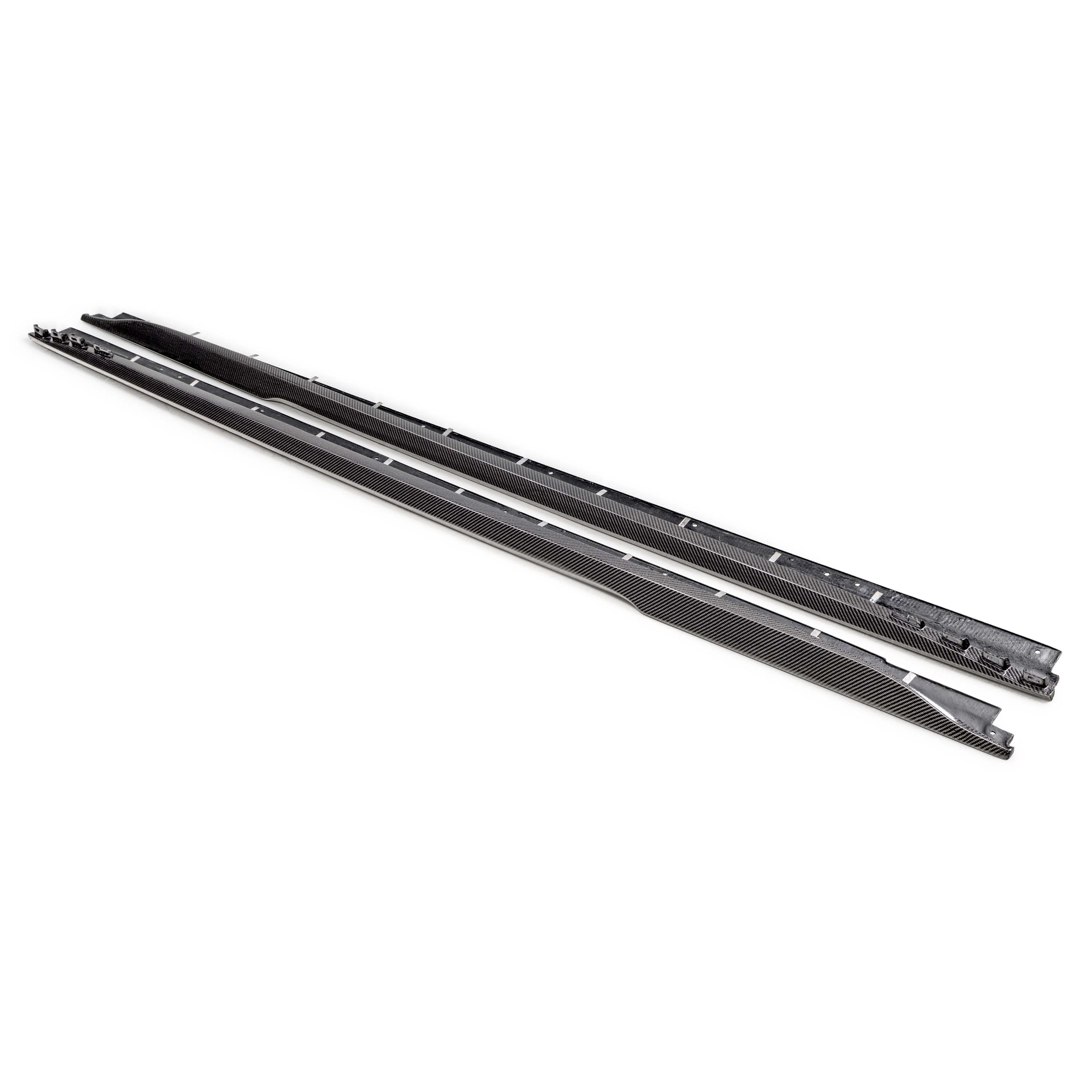Cadillac CT5-V Blackwing Type-ST Gloss Carbon Fiber Side Rocker Panel Extensions
