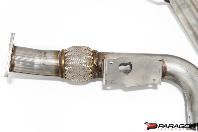 MBRP C8 Corvette 3" Stainless Steel Catback Exhaust - Quad Tips w/ Carbon Fiber Tips