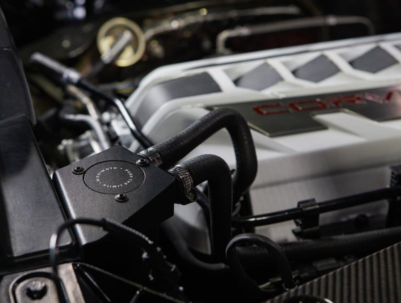 Mishimoto C8 Corvette Baffled Oil Catch Can - Coupe Only