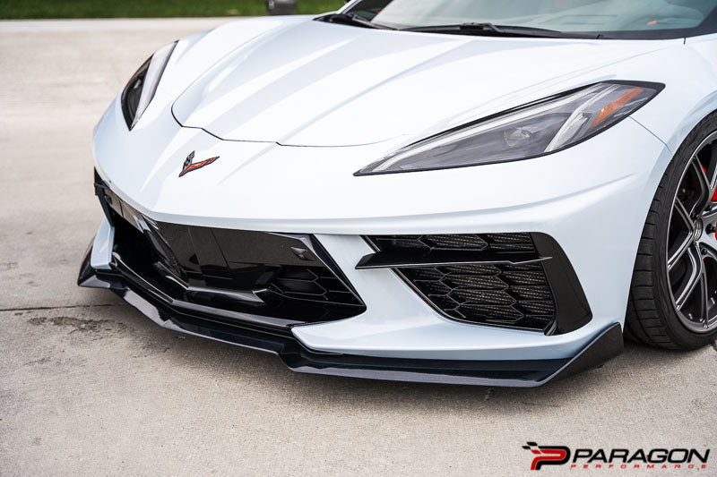 Paragon Performance C8 Stingray 5VM Style Carbon Flash Front Lip/Spoiler