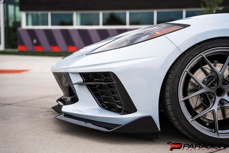 Paragon Performance C8 Stingray 5VM Style Carbon Flash Front Lip/Spoiler