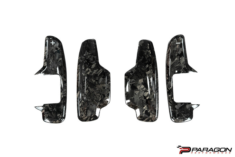 Paragon C8 Corvette Paddle Shifter Covers - Forged Carbon Fiber