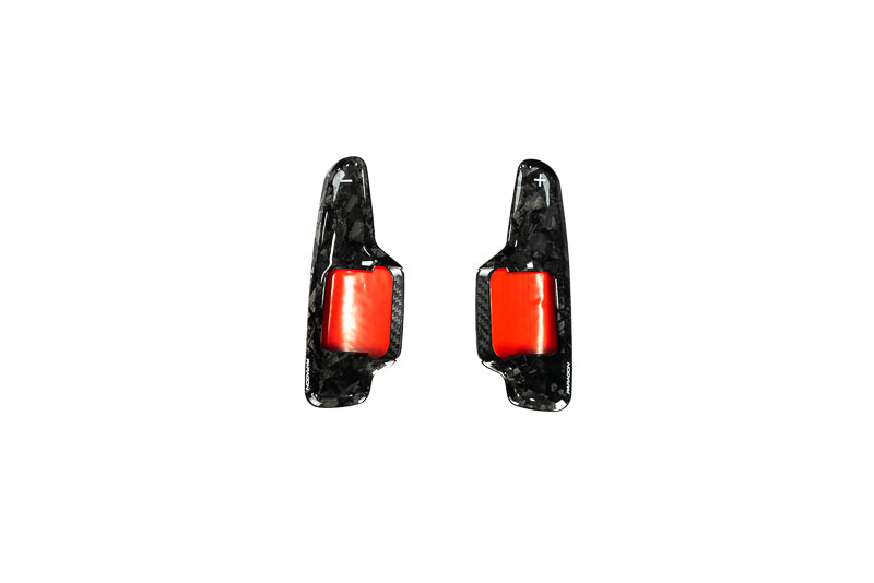 Paragon C8 Corvette Paddle Shifter Covers - Forged Carbon Fiber