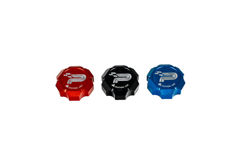 Paragon C8 Corvette Billet Coolant Cap - Black, Blue or Red
