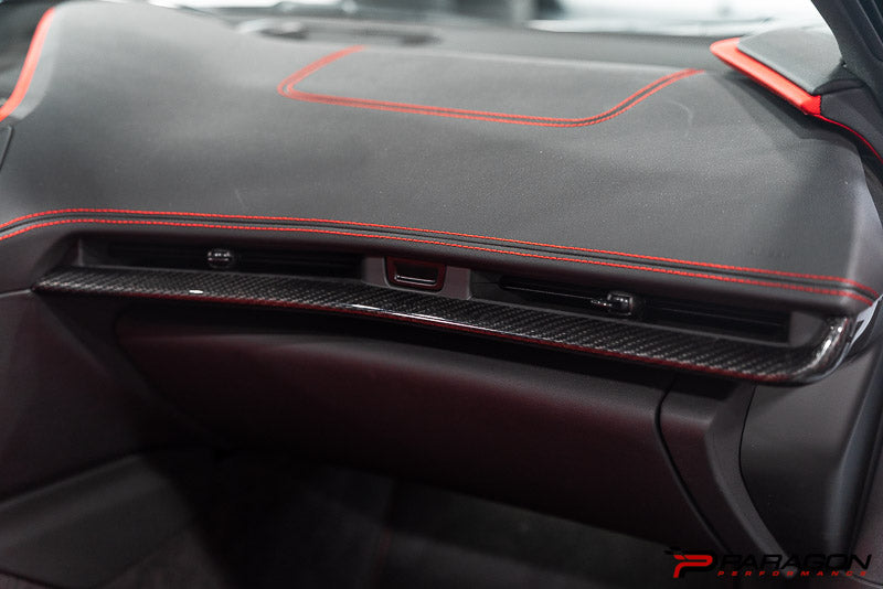 Paragon Performance C8 Corvette 3 Piece Carbon Fiber Interior Trim
