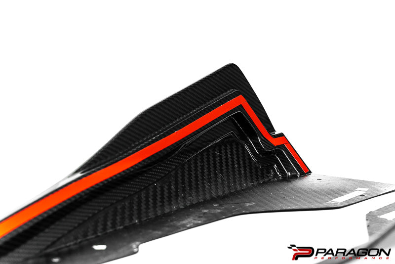 Paragon C8 Corvette Carbon Fiber Rocker Winglets - by Uni-Body