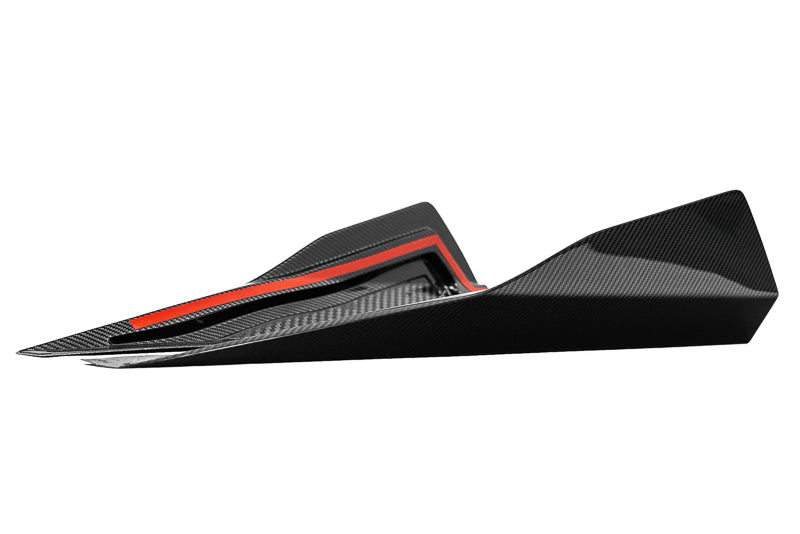 Paragon C8 Corvette Carbon Fiber Rocker Winglets - by Uni-Body
