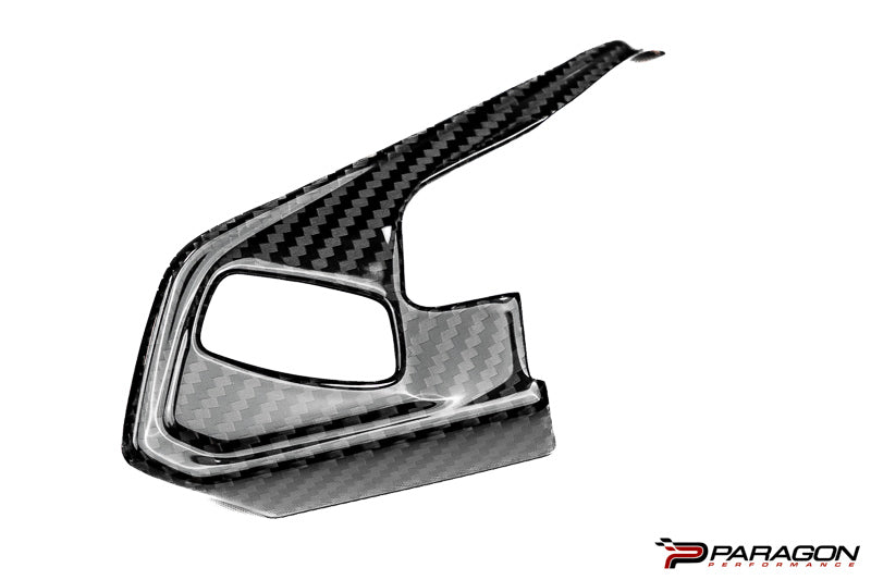 Paragon Performance C8 Corvette Carbon Fiber Steering Wheel Trim Overlay