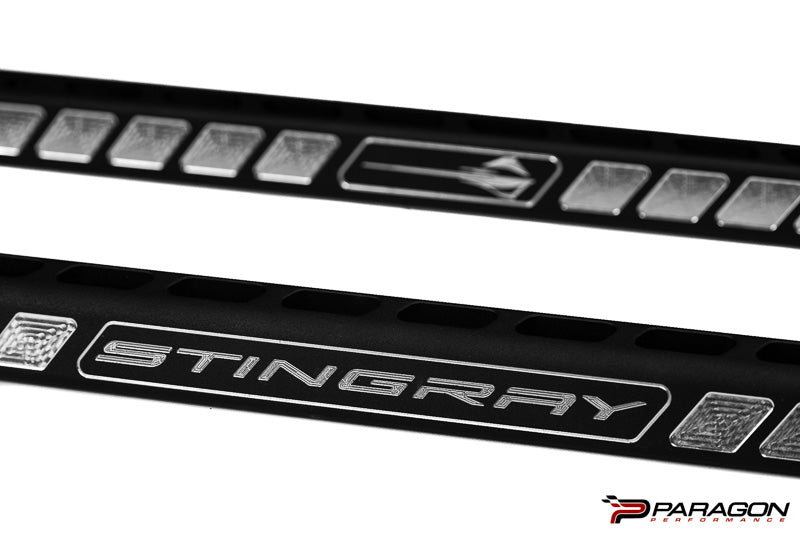 C8 Corvette "Stingray" Billet Strut Tower Support Bars