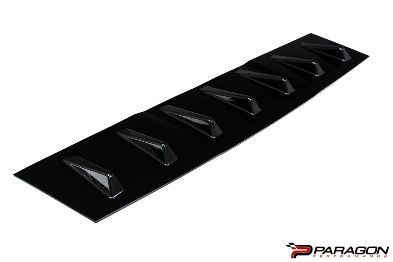 Paragon C8 Corvette Vortex Generators - Carbon Flash