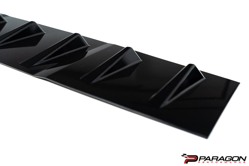 Paragon C8 Corvette Vortex Generators - Carbon Flash