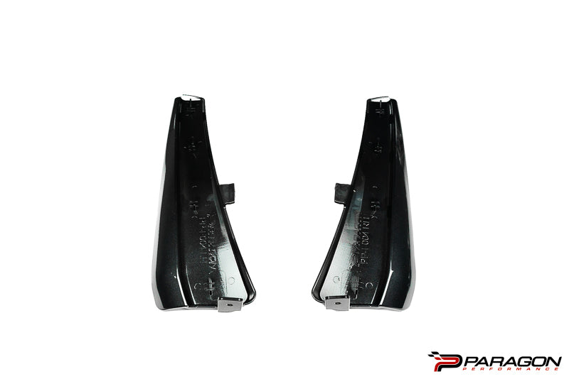 Paragon C8 Corvette Z06 & E-Ray Extended Front Splash Guards - Carbon Flash