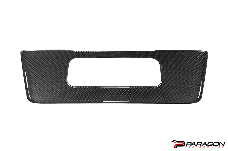 Paragon Performance C8 Corvette Z06 License Plate Insert - Carbon Fiber
