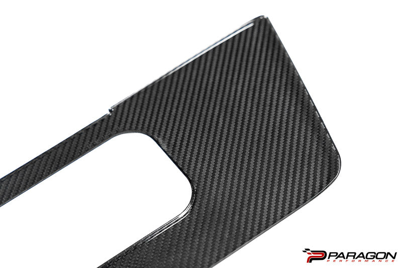 Paragon Performance C8 Corvette Z06 License Plate Insert - Carbon Fiber