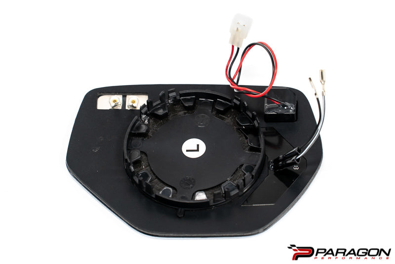Paragon C8 Corvette Wide Angle Mirrors With Turn Signals, Defrosters, and Blind Spot