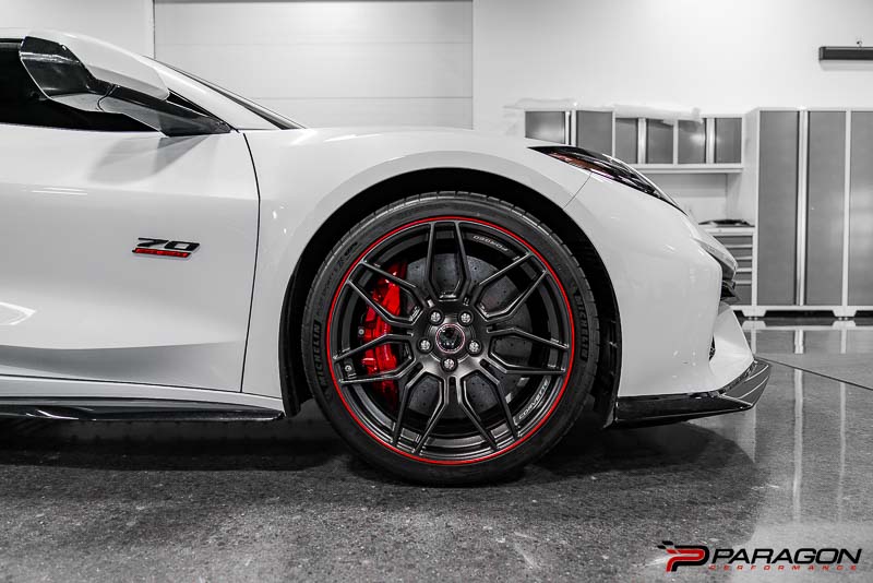 C8 Corvette Z06 Front Lift Lowering Collars | Paragon Performance