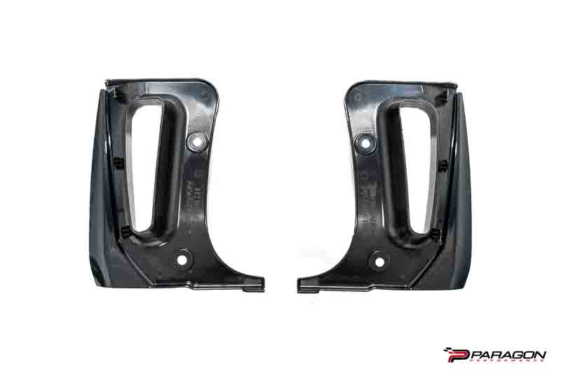 Paragon C8 Corvette Z06 & E-Ray Extended Rear Splash Guards - Carbon Flash