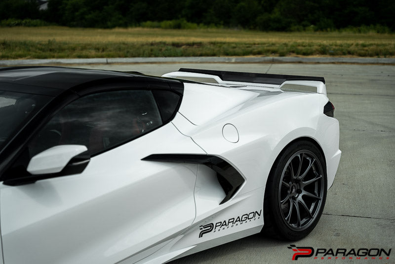 Paragon Performance V1 Gurney Flap for C8 Corvette Z51 Wing