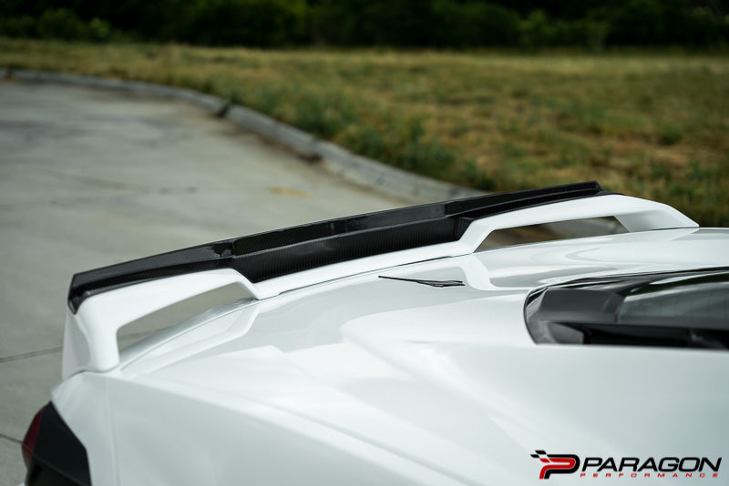 Paragon Performance V1 Gurney Flap for C8 Corvette Z51 Wing