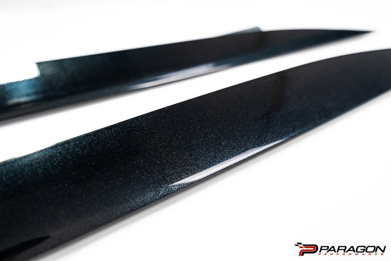 Paragon Performance C8 Corvette Rocker Extensions - Painted